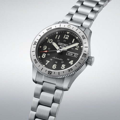 Seiko 5 Sports Field Automatic 41 Camo Black