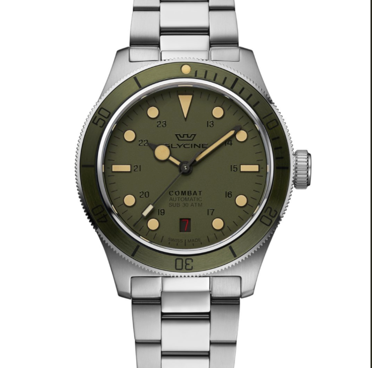 Glycine GL0405 Combat Sub 39 — stahl Automatic watch