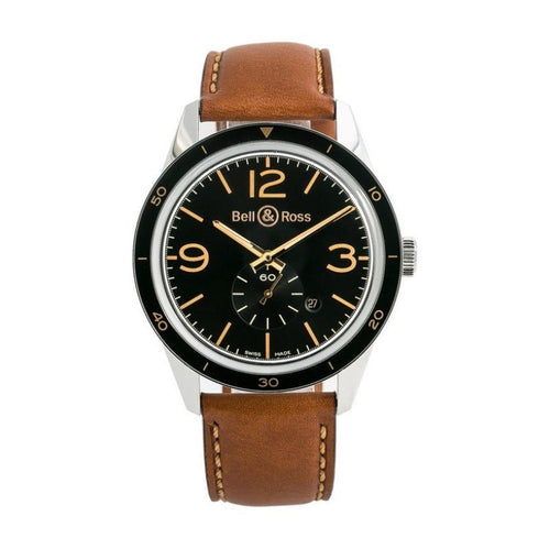Bell & Ross Heritage Vintage BR V1 ref. BRV123-GH-ST/SCA — stahl Automatic watch