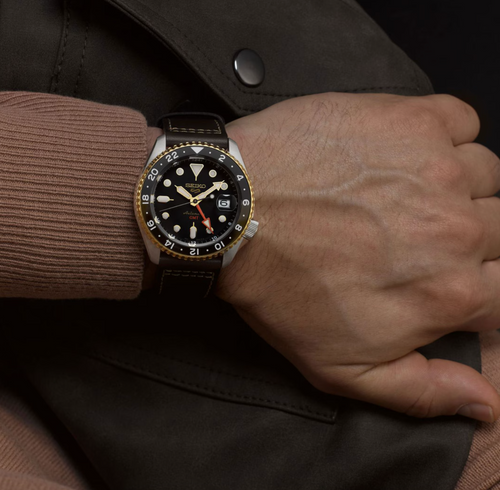 Seiko 5 Sports GMT Mocha SKX Re-Interpretation