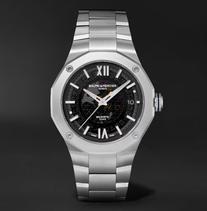 Baume & Mercier Riviera 10702 Baumatic 42mm ref. M0A10702 — stahl Automatic watch