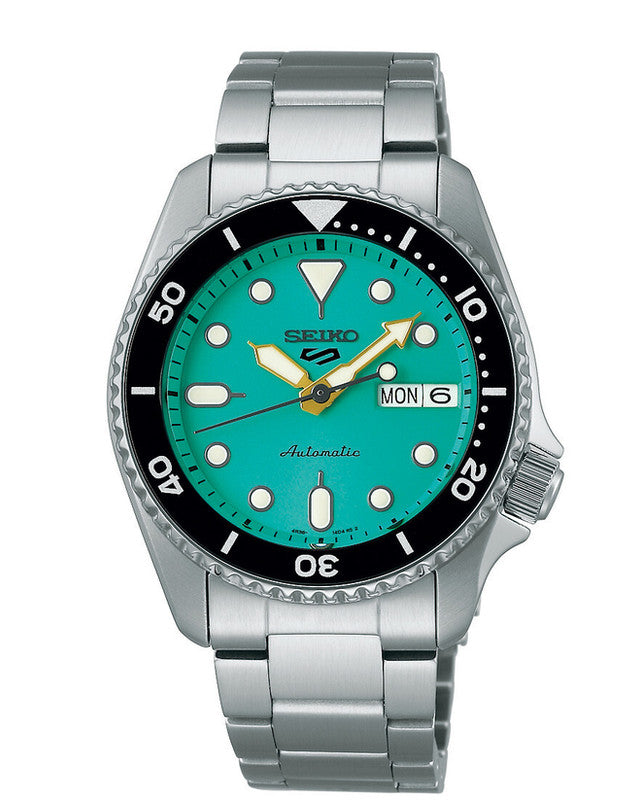 Seiko 5 Sports Automatik Day-Date Grün