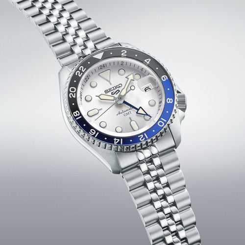 Seiko 5 Sports GMT Silver Cloud SKX Re-Interpretation