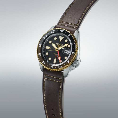 Seiko 5 Sports GMT Mocha SKX Re-Interpretation