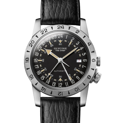 Glycine GL0465 Airman Vintage The Chief GMT 40