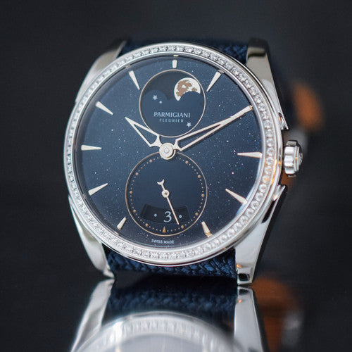 Parmigiani Fleurier Tonda Metropolitaine Automatic Blue Dial 33.1mm