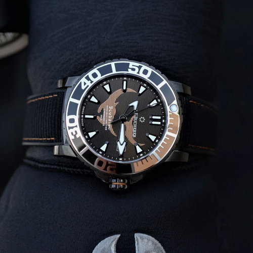 Carl F. Bucherer Patravi Scubatec Black Manta Special Edition ref. 00.10632.28.33.99 — titaniumium Automatic watch