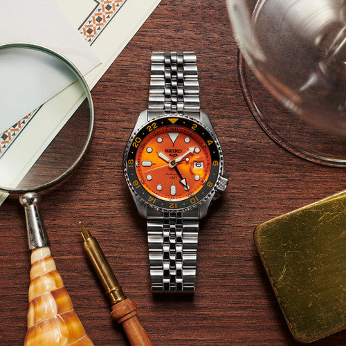 Seiko 5 Sports GMT Mikan Orange SKX Re-Interpretation