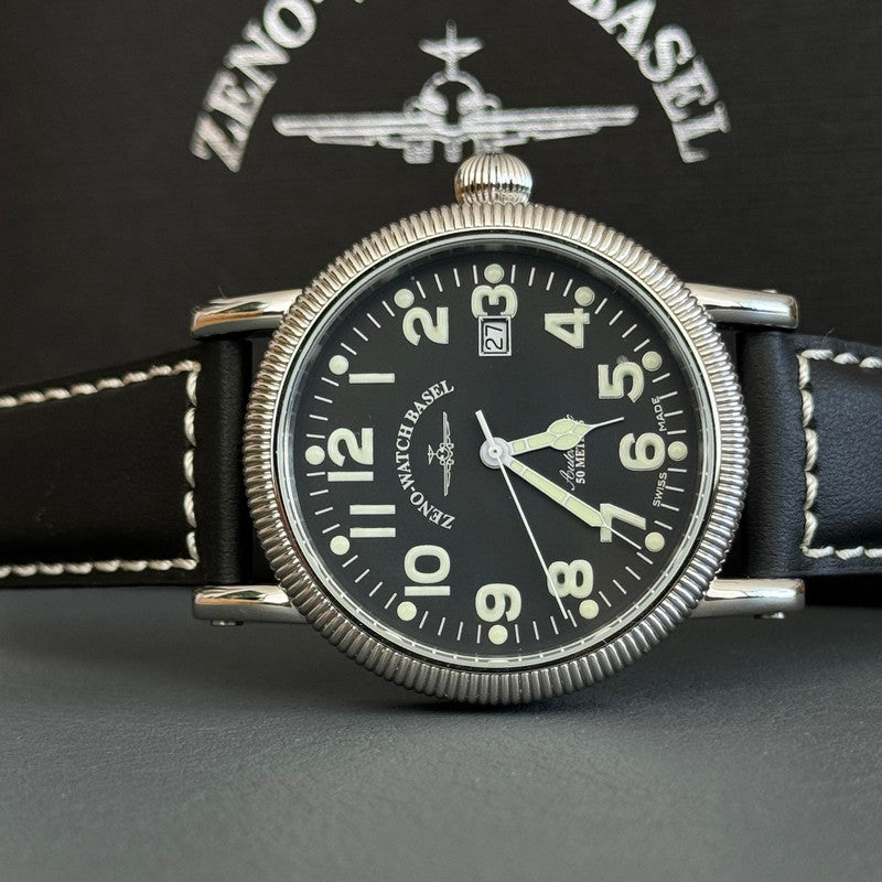 Zeno-Watch Basel Nostalgia Automatic ref. 98079-a1 — stahl Automatic watch