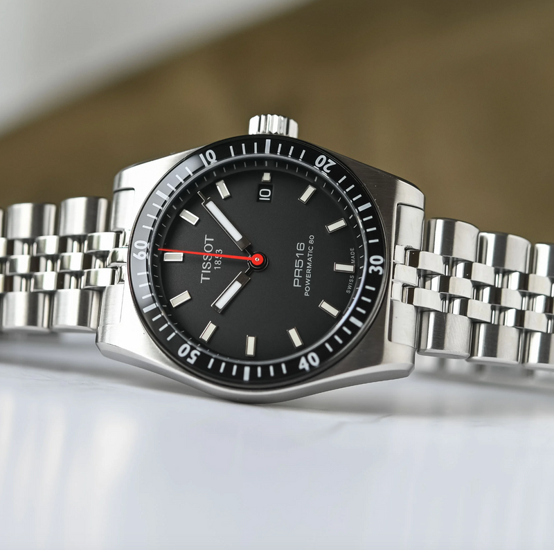 Tissot PR516 Powermatic 80 Schwarz