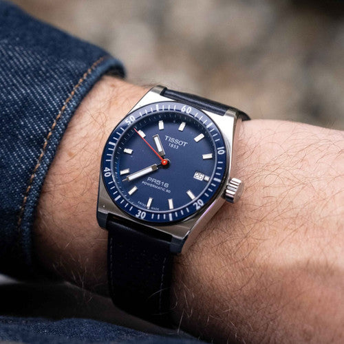 Tissot PR516 Powermatic 80 Blau