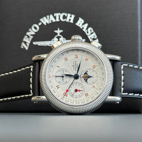 Zeno Watch Nostalgia Chronograph full calendar