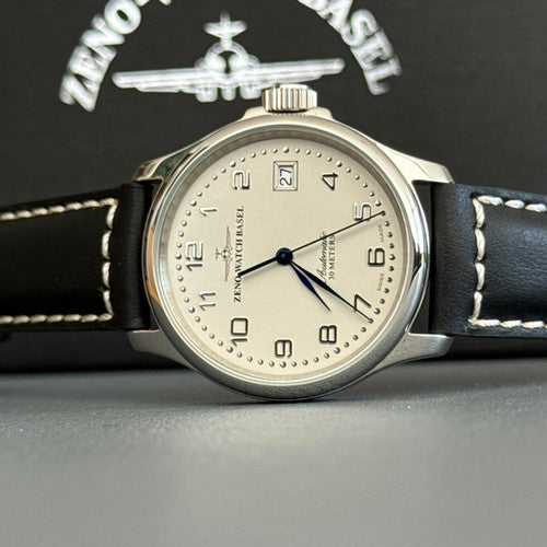 Zeno-Watch Basel Basic Retro Automatic ref. 12836-e2 — stahl Automatic watch