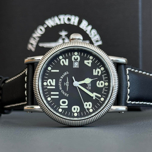 Zeno-Watch Basel Nostalgia Automatic ref. 98079-a1 — stahl Automatic watch