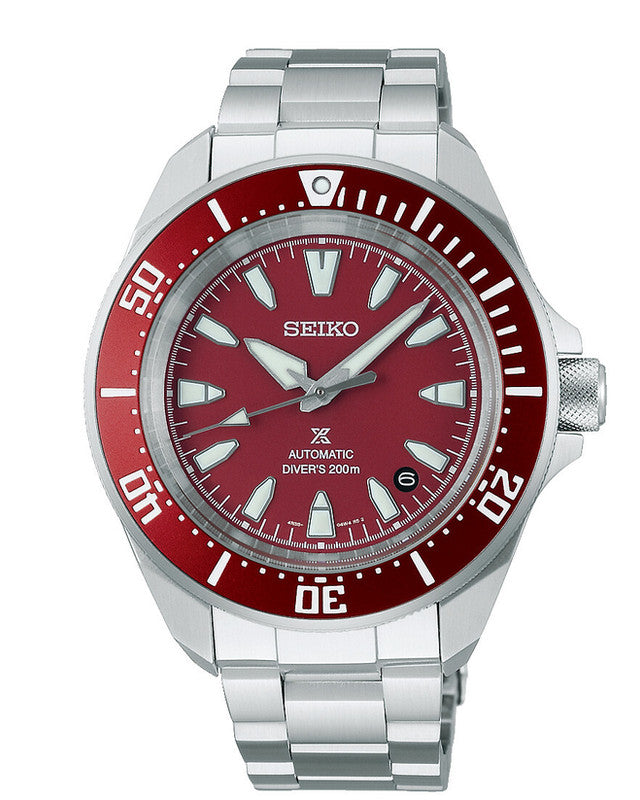 Seiko Prospex Automatik Diver´s Slim Samurai Rot