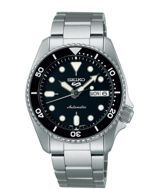 Seiko 5 Sports Automatic Day-Date Black ref. SRPK29K1 — stahl Automatic watch