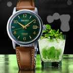 Seiko Presage Automatic Mojito Cocktail Time ref. SRPE45J1 — stahl Automatic watch