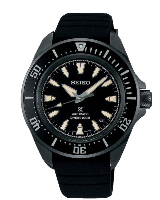 Seiko Prospex Automatik Diver´s Slim Samurai Schwarz