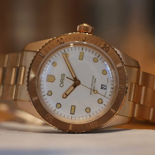 Oris Divers Sixty-Five Cotton Candy White Star