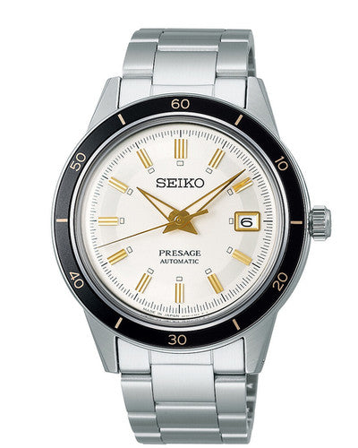 Seiko Presage Style 60's Automatic Silver ref. SRPG03J1 — stahl Automatic watch