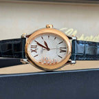 Chopard Happy Sport Oval ref. 278602-6001 — 18k rosegold/stahl Automatic watch