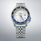 Seiko 5 Sports GMT Silver Cloud SKX Re-Interpretation