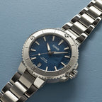 Oris Aquis Date Aegean Blue 36.5mm