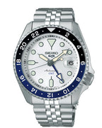 Seiko 5 Sports GMT Silver Cloud SKX Re-Interpretation