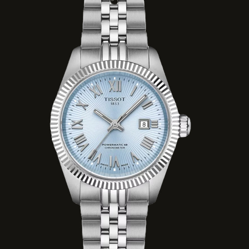 Tissot Ballade Powermatic 48 COSC 30mm Ice Blue