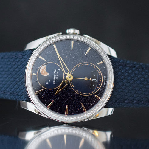 Parmigiani Fleurier Tonda Metropolitaine Automatic Blue Dial 33.1mm