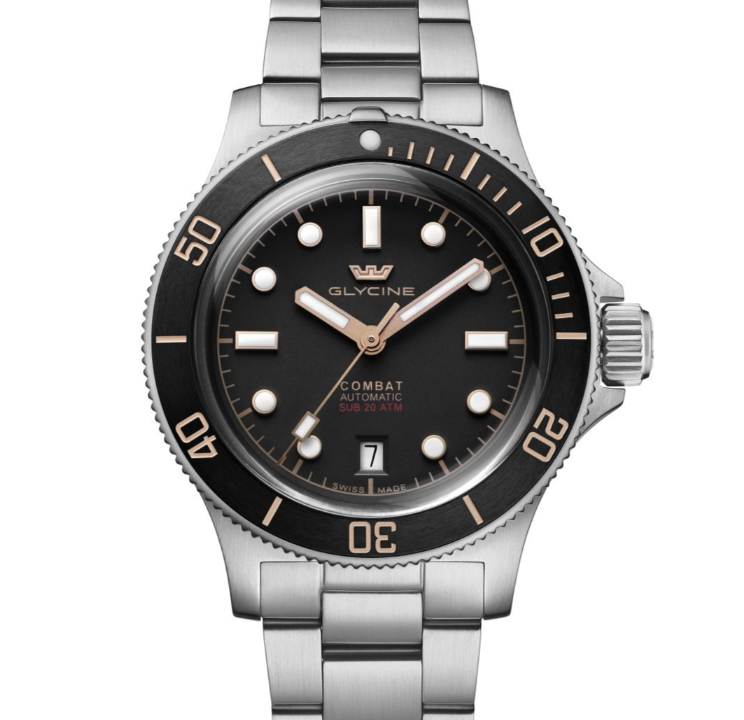 Glycine GL0523 Combat Sub 41 Ceramic — stahl Automatic watch