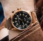 Maurice Lacroix Pontos S Diver 42mm Limited Edition ref. PT6248-BRZ01-330-3 — bronze Automatic watch