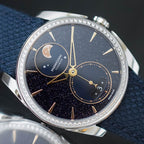 Parmigiani Fleurier Tonda Metropolitaine Automatic Blue Dial 33.1mm