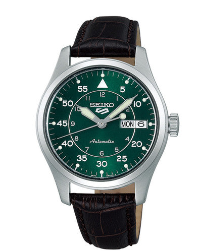Seiko 5 Sports Automatik Day-Date Grün 36 mm
