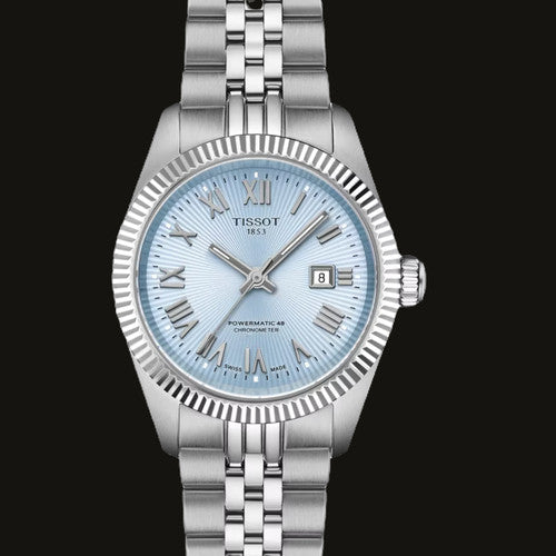 Tissot Ballade Powermatic 48 COSC 30mm Ice Blue