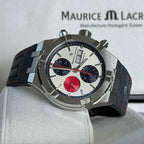 Maurice Lacroix Aikon Automatic White Dial Stainless Chronograph ref. AI6038-SS001-133-4 — stahl Automatic watch