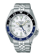 Seiko 5 Sports GMT Silver Cloud SKX Re-Interpretation