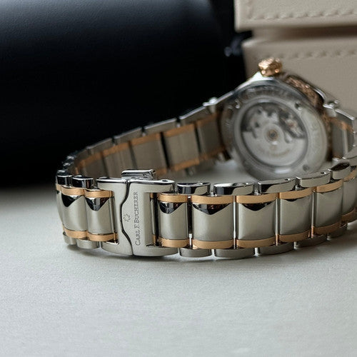 Carl F. Bucherer Pathos Queen Automatic ref. 00.10550.07.25.21 — stahl/rosegold Automatic watch