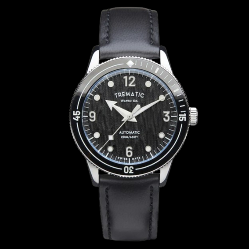 Trematic AC 14 Charcoal Black 39MM ref. 1411121 — stahl Automatic watch