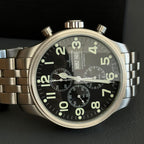 Zeno Watch Oversized Pilot Chronograph Day-Date