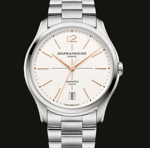 Baume & Mercier Clifton 10793 Baumatic 39mm ref. M0A10793 — stahl Automatic watch