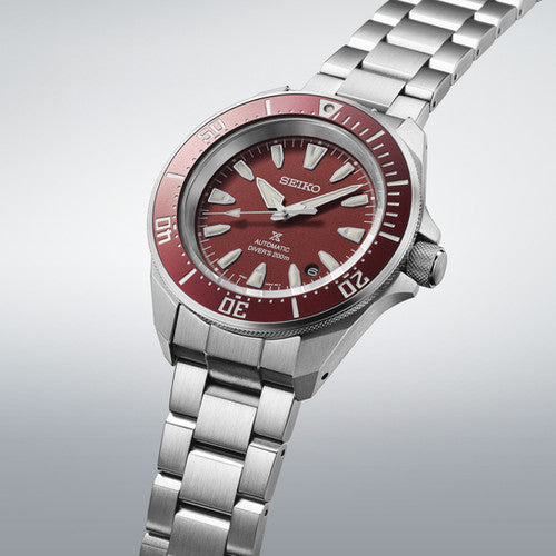 Seiko Prospex Automatik Diver´s Slim Samurai Rot