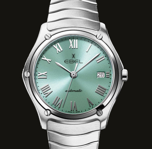 Ebel Sport Classic Automatic Mintblau 37mm