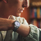 Seiko Presage Style 60's Automatic Silver-Violet 39.5mm ref. SRPL73J1 — stahl Automatic watch