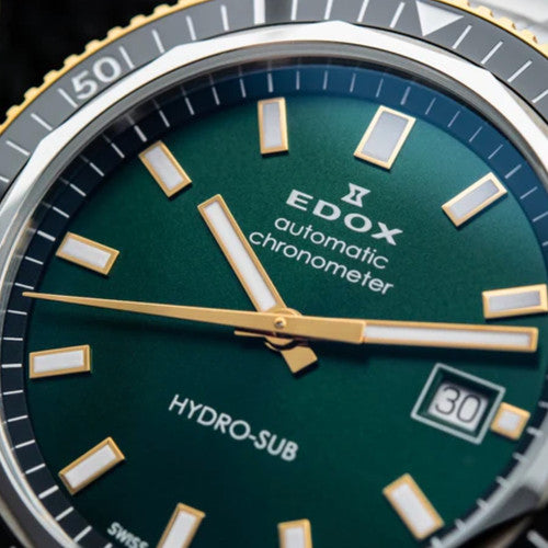 Edox Hydro-Sub Date Automatic COSC Limited Edition
