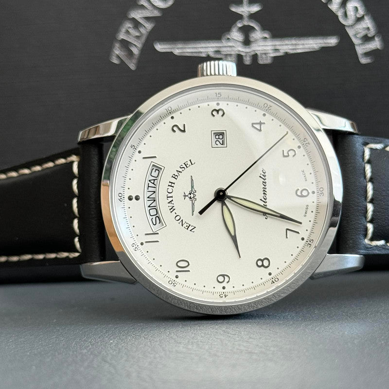 Zeno-Watch Basel Magellano Big Day ref. 6069DD-e2 — stahl Automatic watch
