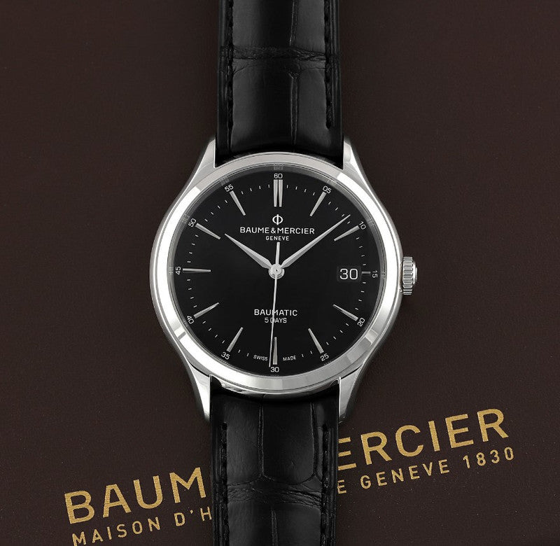 Baume & Mercier Clifton Baumatic 10692 Automatic COSC 40mm ref. M0A10692 — stahl Automatic watch