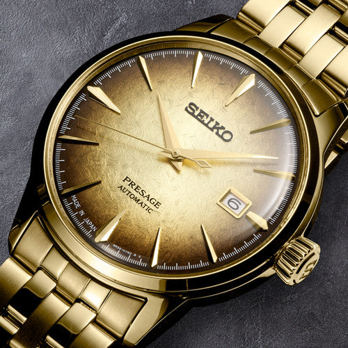 Seiko Presage Automatic Beer Julep Cocktail Time ref. SRPK48J1 — stahl Automatic watch