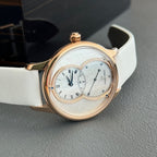Jaquet-Droz Grande Seconde Mother-of-Pearl ref. J014013228 — 18k gosegold Automatic watch