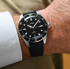 Oris Divers Date 39mm Black ref. 01 733 7795 4054-Set — stahl Automatic watch